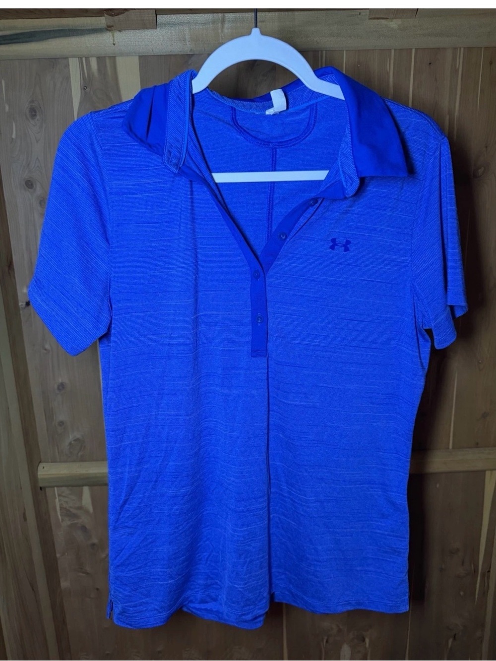 LG women’s under armour Royal Blue Polo Shirt